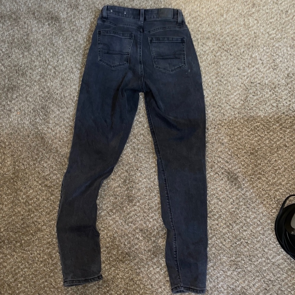 American eagle jeans black denim